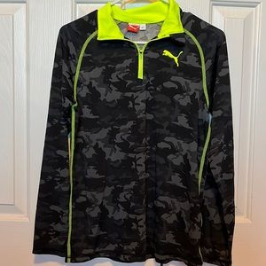 Puma kids quarter zip